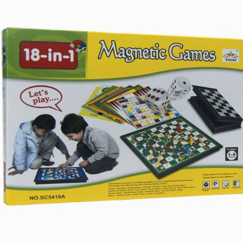 Magnetic Games 18 in 1