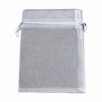 Organza Bag(Pack of 6 PCS) SILVER