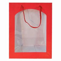 Medium Window bag Red