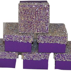 SML GIFT BOX WITH BEADS PURPLE