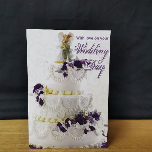 CARDS WITH LOVE ON YOUR WEDDING DAY