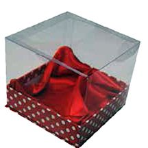 LARGE DISPLAY BOX RED DOTTED