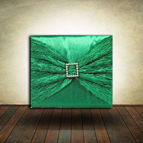 CD Size - Gift Box, Green Material Cover