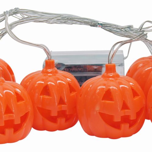 Halloween Pumpkin Head Rope Lights