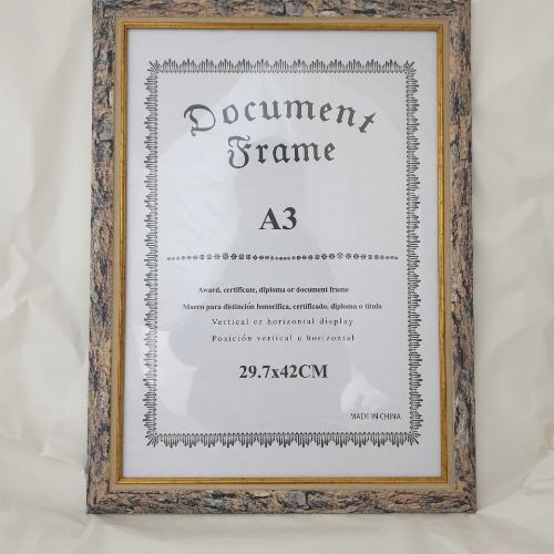 A3 WOODEN FRAME ;IGHT COLOURS WOOD
