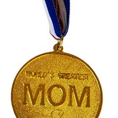 Worlds Greatest Mom Medal