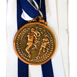 Bronze Running Medal