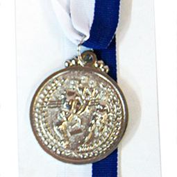 Silver Running Medal