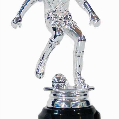 Silver Soccer Trophy