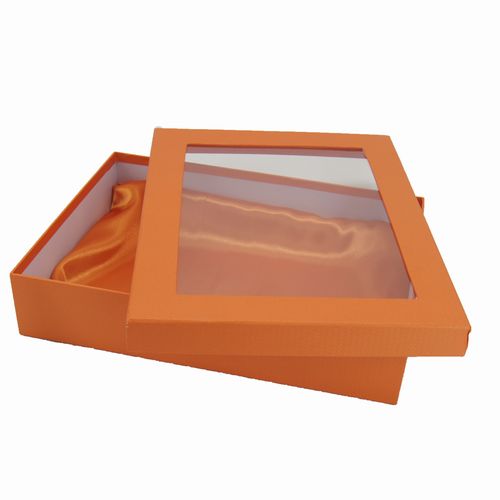 Box with Window and Satin Inside