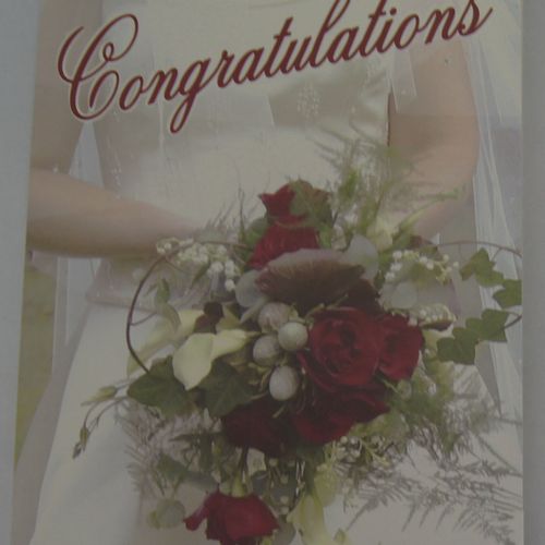 Wedding  cards 5'S CONGRATULATION
