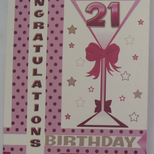 21st Birthday Greeting Cards (5)