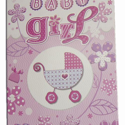 BABY GIRLCARDS  (5)