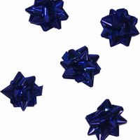 Holographic Star Bow Pack of 5