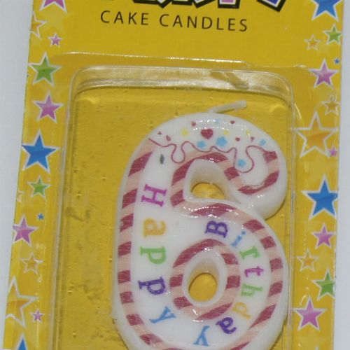 Birthday Number Candle