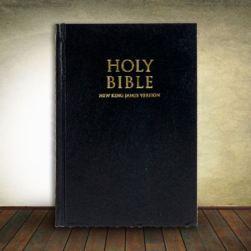 Holy Bible, NKJV - Hardcover Black