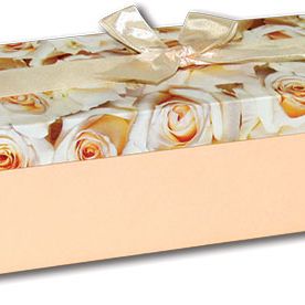 EASY FOLD BOX- CREAM FLOWER BOX