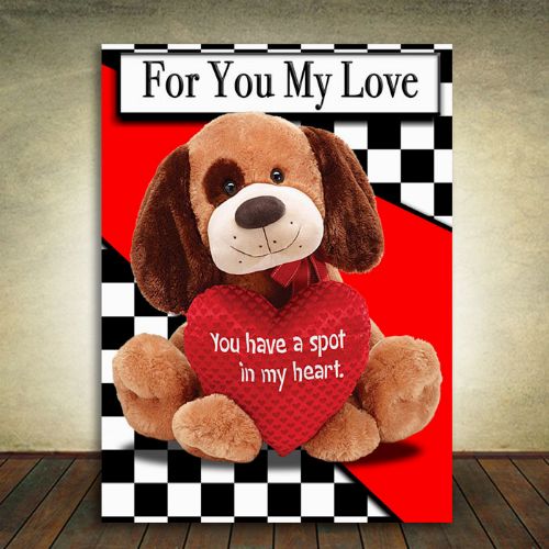 X-Large Valentine's Card - For you my love
