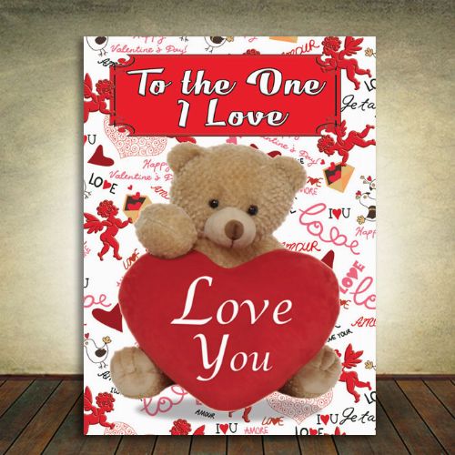X-Large Valentine's Card - To the One I Love