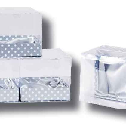 Gift Boxes 4PCS BLUE