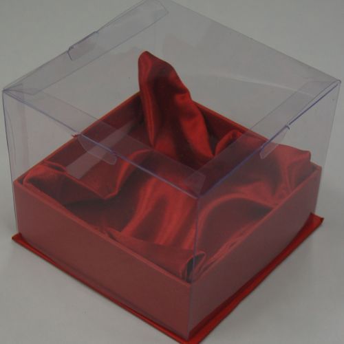 Small Gift Boxes with PVC LID(6) Red