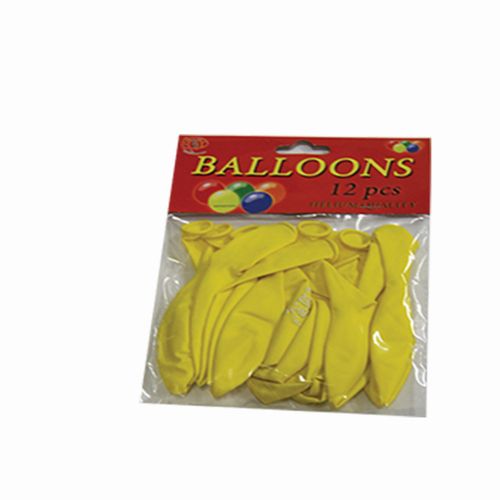 Balloons Baby Shower 12's Yellow