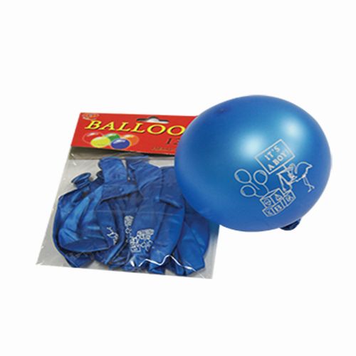 Balloons 12's  It's a Boy Royal Blue