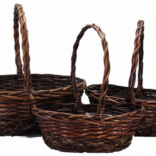 Basket Set 3 Brown