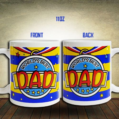 11oz Ceramic Mug  WORLD'S BEST DAD