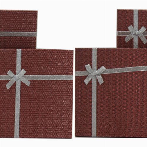 GIFT BOX SET OF 6 RED