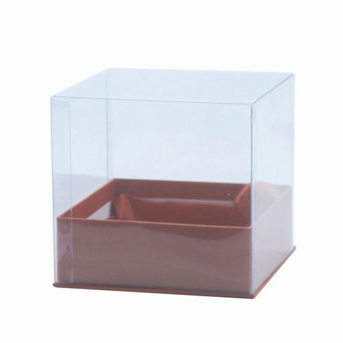 Gift Box W/ PVC Lid (Red)