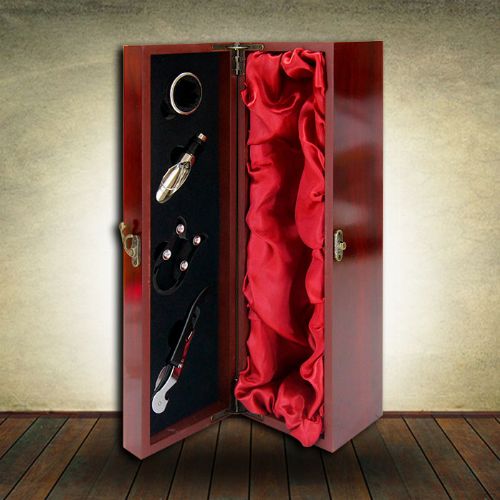 Wine Gift Box - 5 Piece - Rose Wood