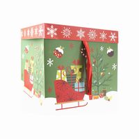 Christmas Gift Box Foldup