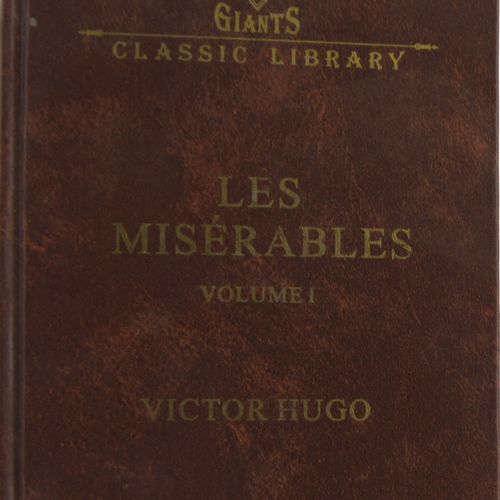 Les Miserables Volume 1
