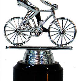 Silver Bicycle Trophy