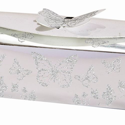 FANCY GIFTBOX WHITE WITH SILVER 3PCS
