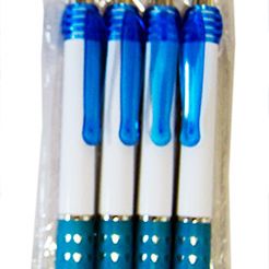 Pens With Hearts Blue/White