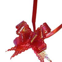 PULL BOWS 10PCS RED