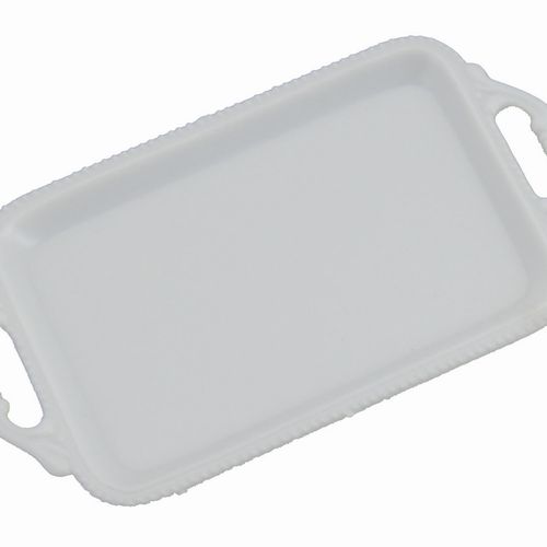 Tray with Handle(12) White