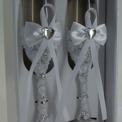 Wedding glasses Set of 2 in a Box