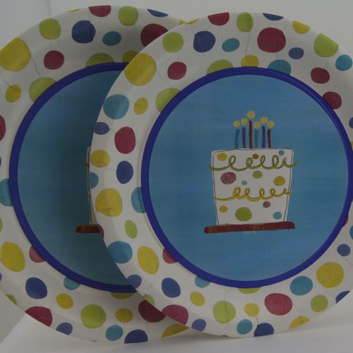 Party plates Pack of 8