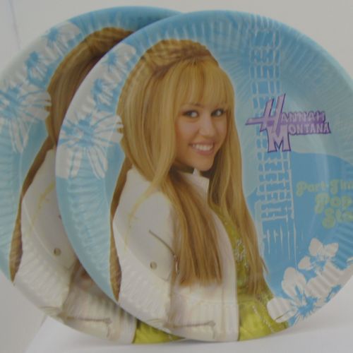 Hannah Montana Party Plates 10
